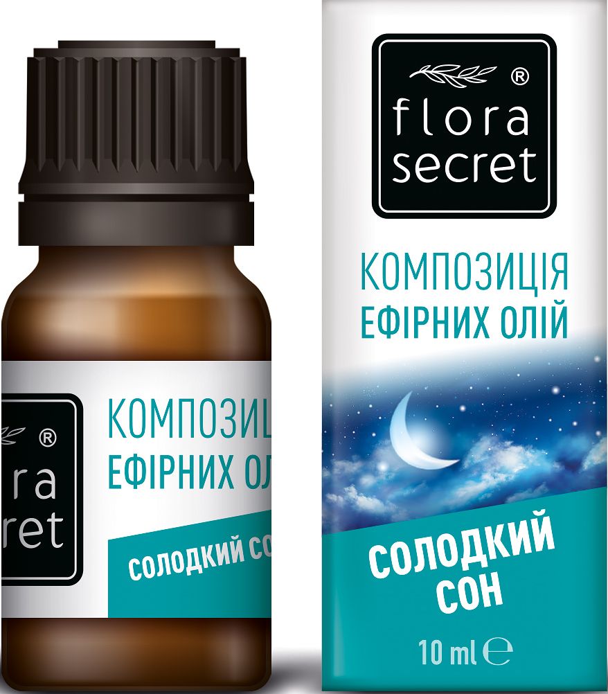 Суміш ефірних олій Flora Secret Солодкий сон 10 мл