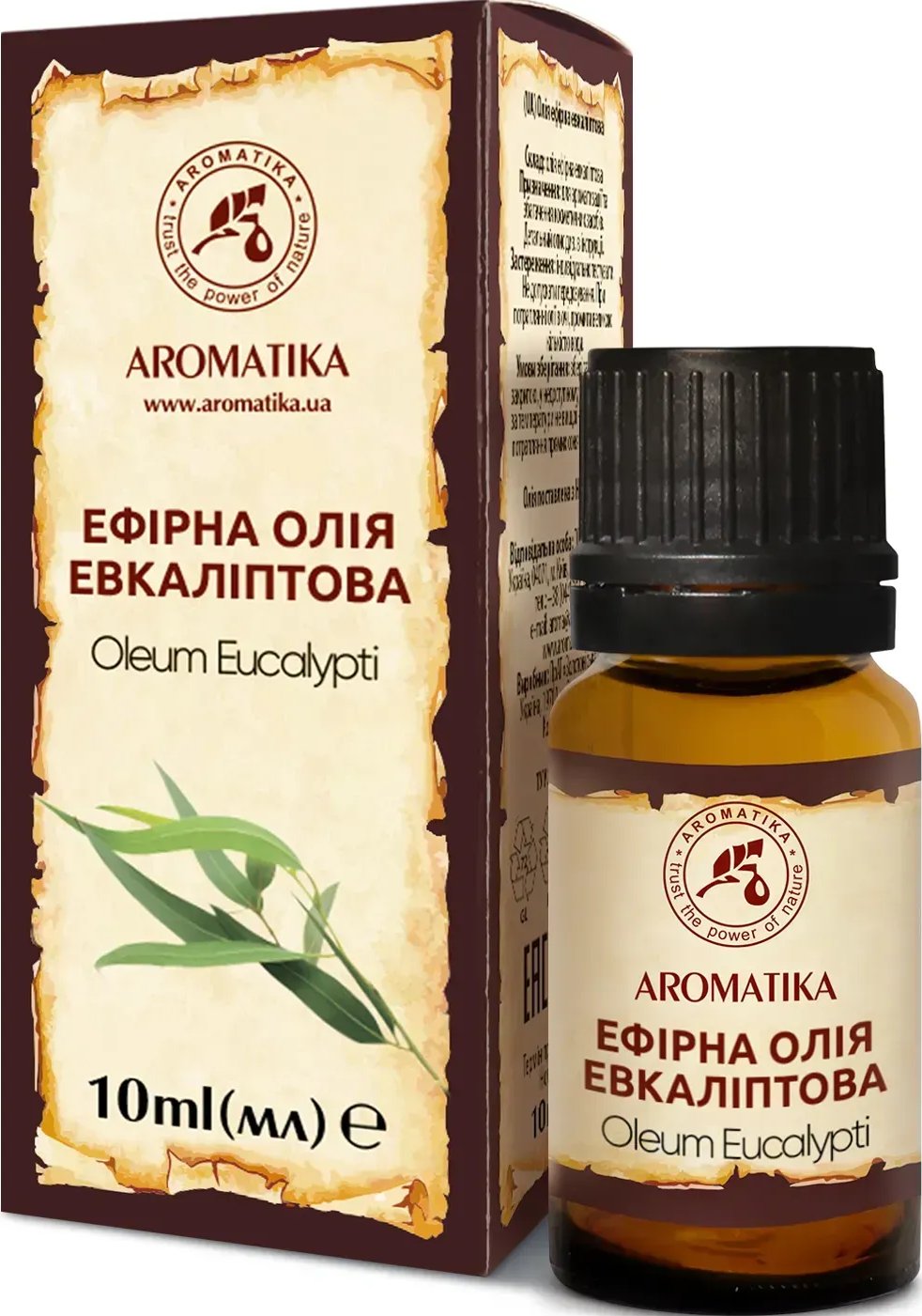 Олія ефірна Ароматика евкаліптова 10 мл