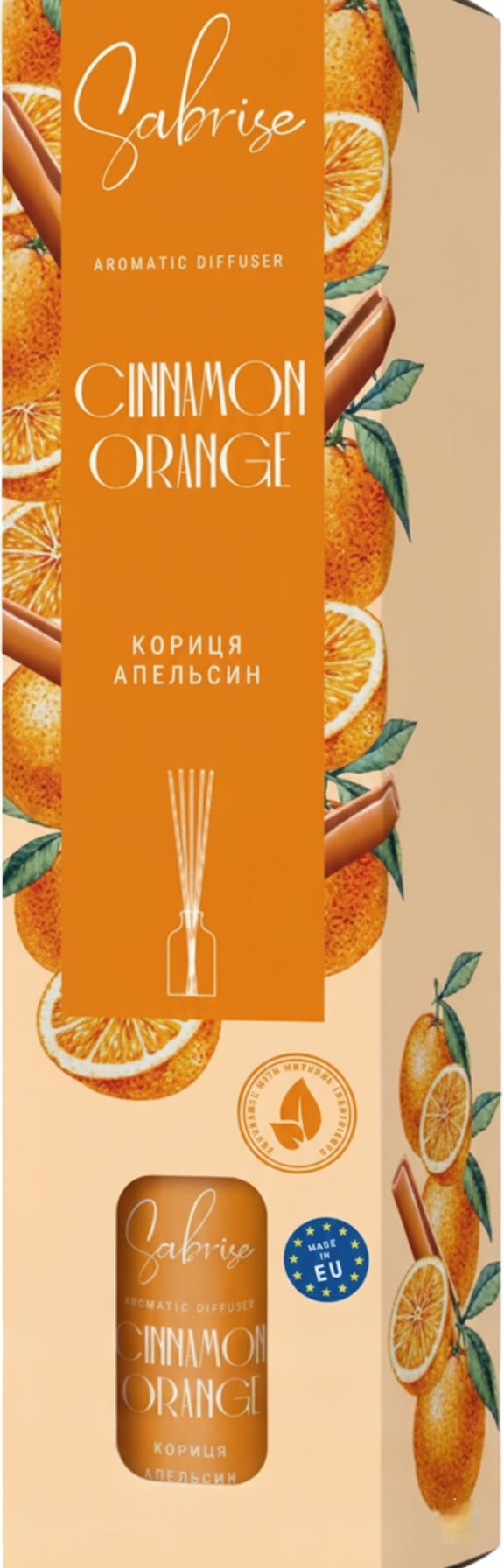 Аромадифузор Sabrise Cinnamon Orange 30 мл фото 1