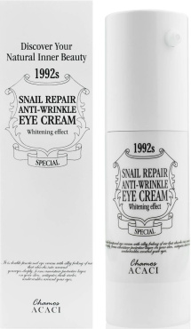 Крем для кожи вокруг глаз Chamos Acaci Snail Repair против морщин 50 г