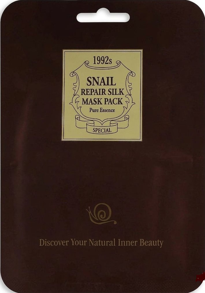 Chamos Acaci маска тканинна д/обличчя зволожувальна Snail Repair, 23мл