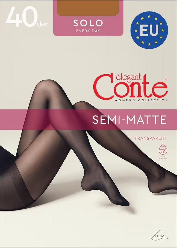 Conte колготи SOLO 40 (EU), р.3, Bronz