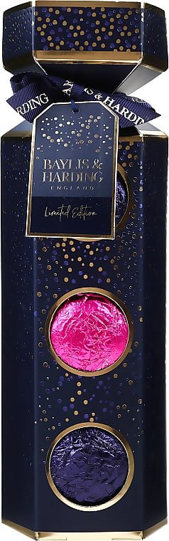 Подарунковий набір Baylis & Harding Mulberry Fizz Bath Fizzers бомби для ванни 3 шт. х 100 г