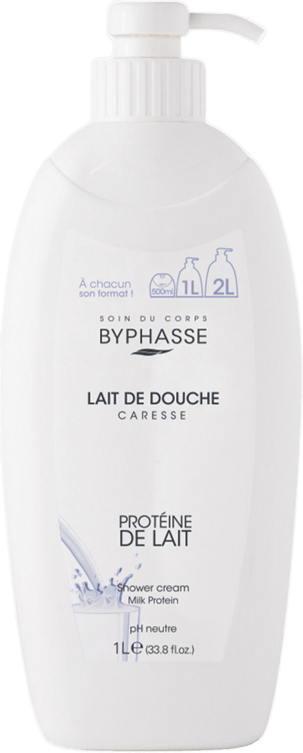 Крем-гель для душа Byphasse Milk Protein 1 л