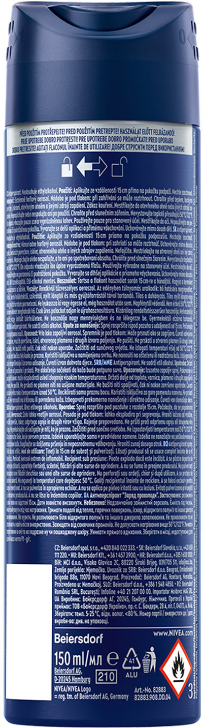 Антиперспирант NIVEA MEN Заряд прохлады спрей 150 мл фото 5