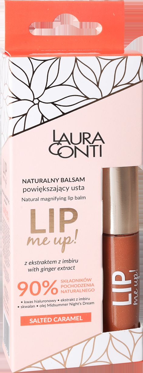 Laura Conti блиск для губ збільшення об'єму Солона карамель Lip Me Up, 9 мл 1
