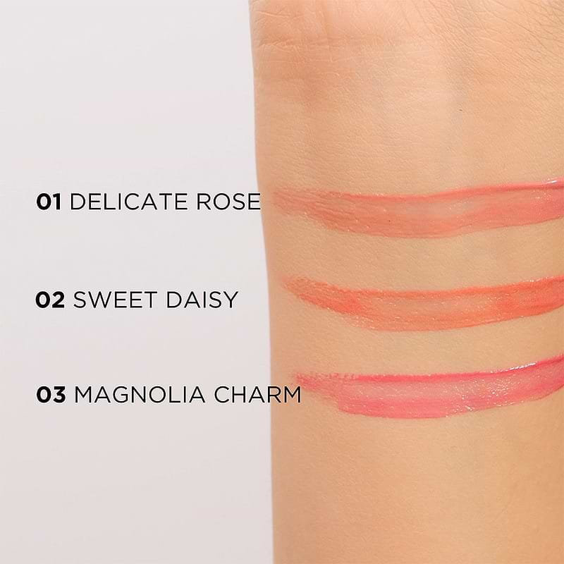 Блеск для губ Eveline Cosmetics Flower Garden 01 Delicate Rose 4.5 мл