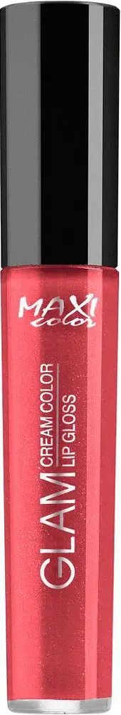 MAXI color блиск д/губ Glam Cream Color №10 Рожеве латте, 5мл 1