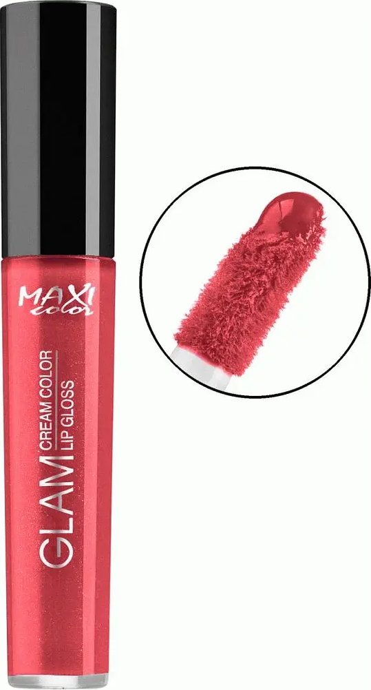 Блеск для губ MAXI color Glam Cream Color Розовое латте №10, 8 мл фото 1