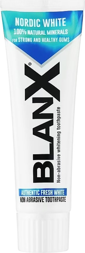Зубна паста Blanx Nordic White 75 мл фото 1