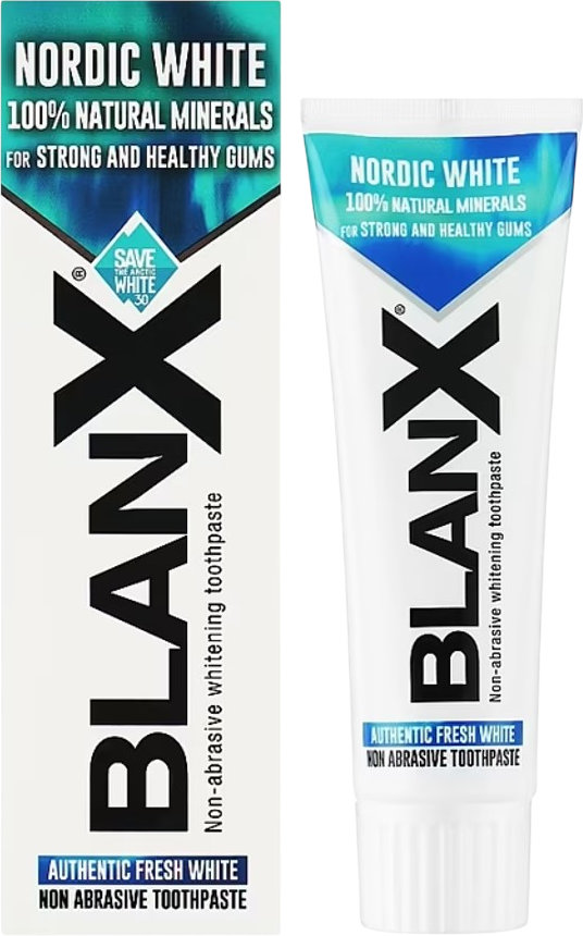 Зубна паста Blanx Nordic White 75 мл