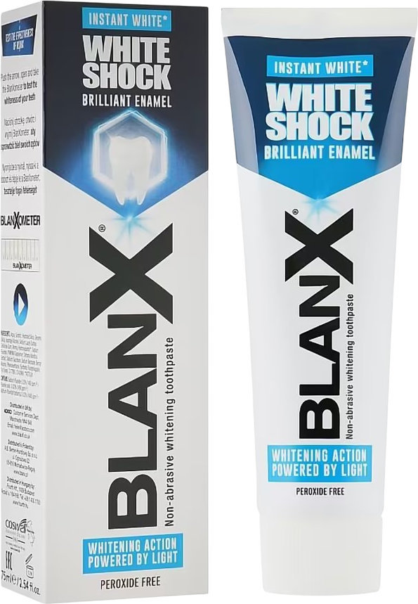 Зубна паста Blanx White Shock 75 мл