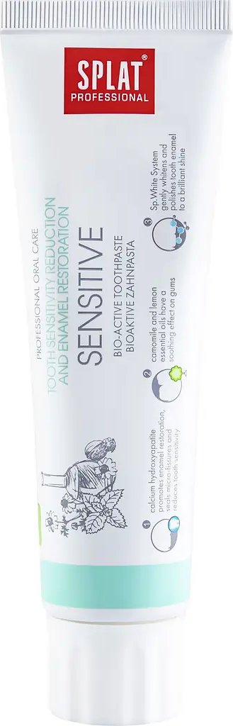 Зубна паста SPLAT Professional Sensitive, 100мл 3