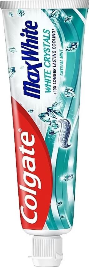 Colgate зубная паста Max White White Crystals, 125мл