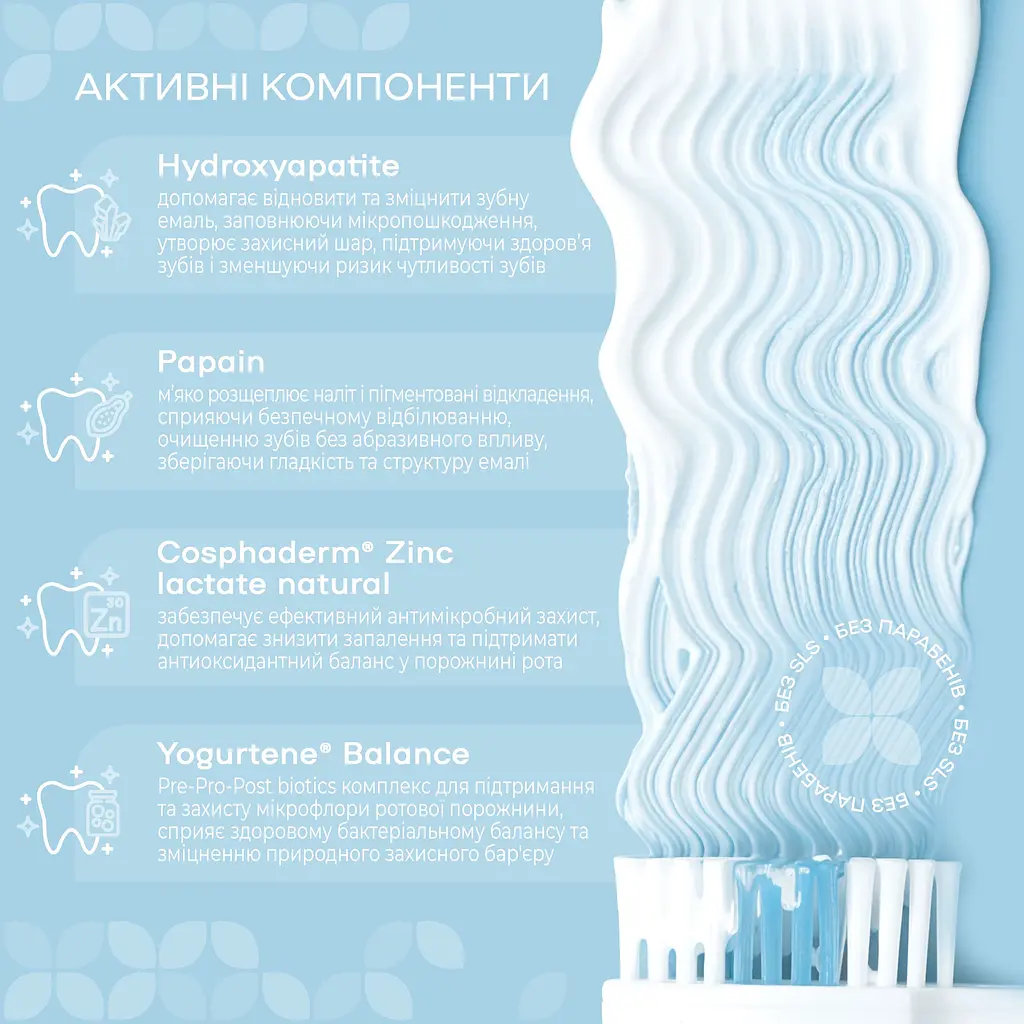 Medosan зубная отбеливающая паста для чувствительных зубов SensiWhite, 75 мл фото 2