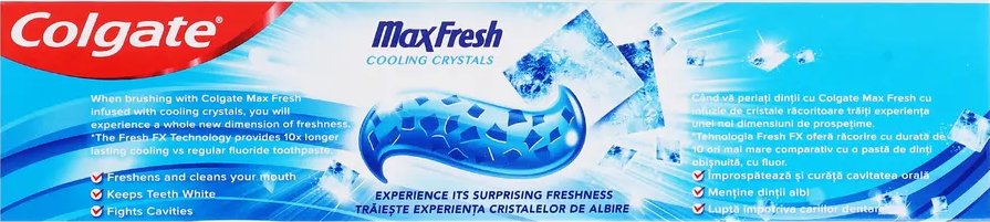 Зубна паста Colgate Max Fresh Cooling Crystals 125 мл фото 1