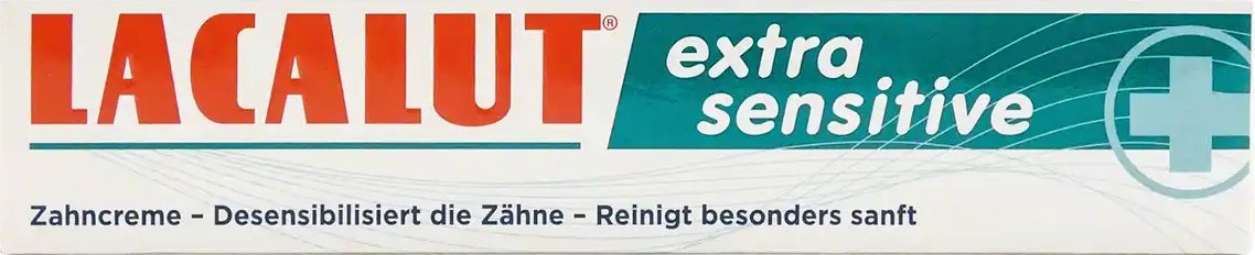 Зубна паста LACALUT Extra Sensitive 75 мл