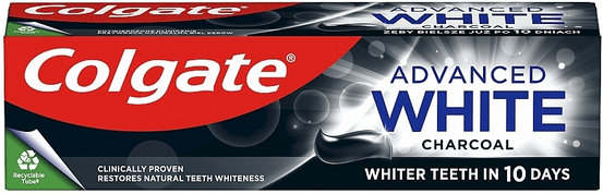 Зубна паста Colgate Advanced White Charcoal 75 мл
