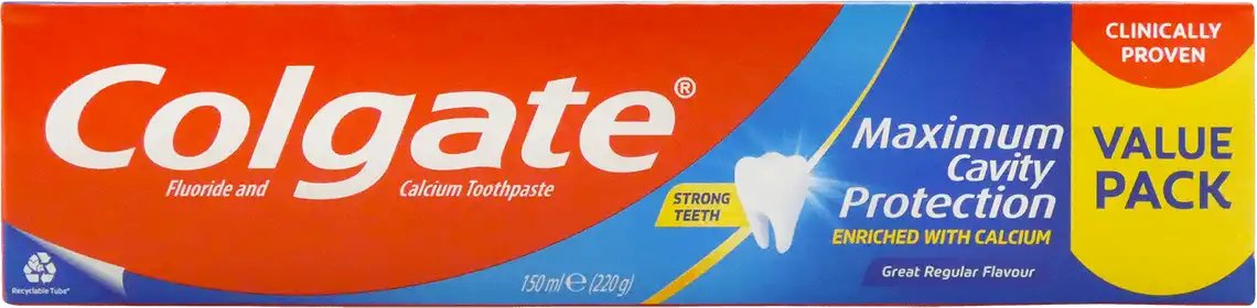 Зубна паста Colgate Максимальний Захист від карієсу Свіжа м'ята, 150 мл 2