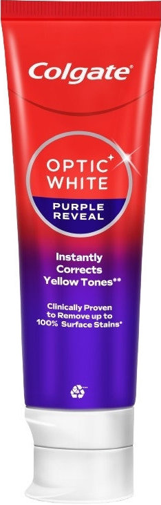 Зубна паста Colgate Optic White Purple 125 мл