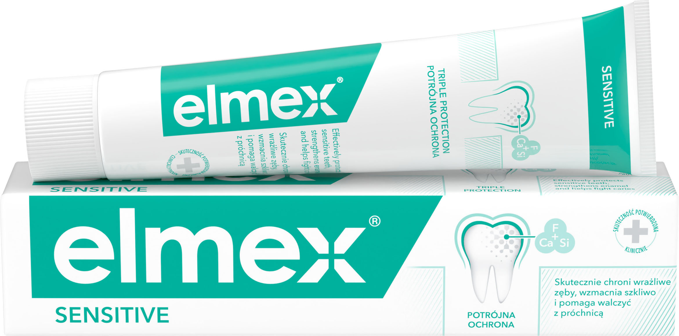 Зубная паста Elmex Sensitive + 75 мл фото 2
