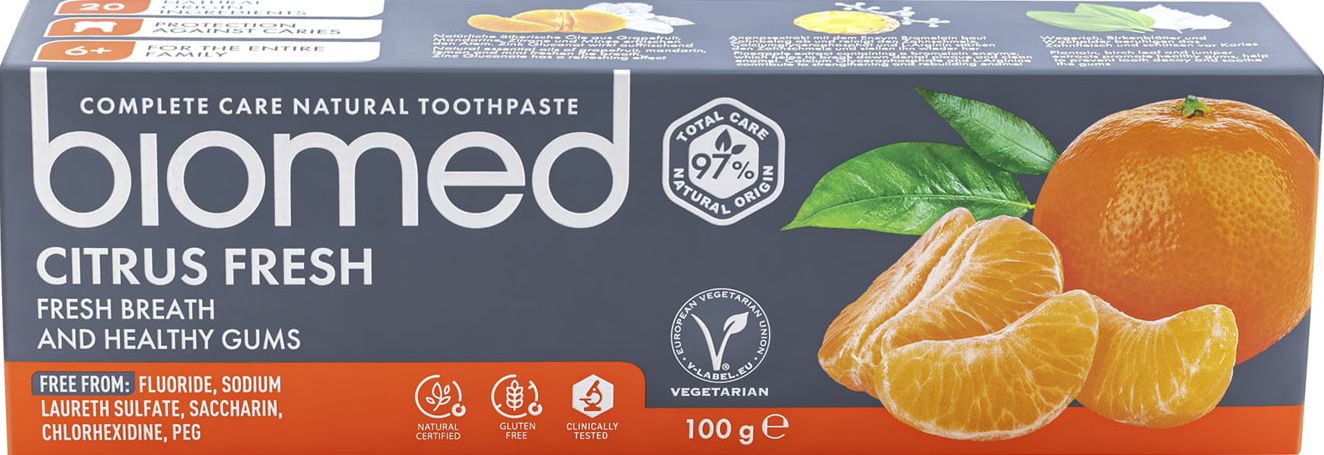 Зубна паста BioMed Citrus Fresh 100 г фото 1