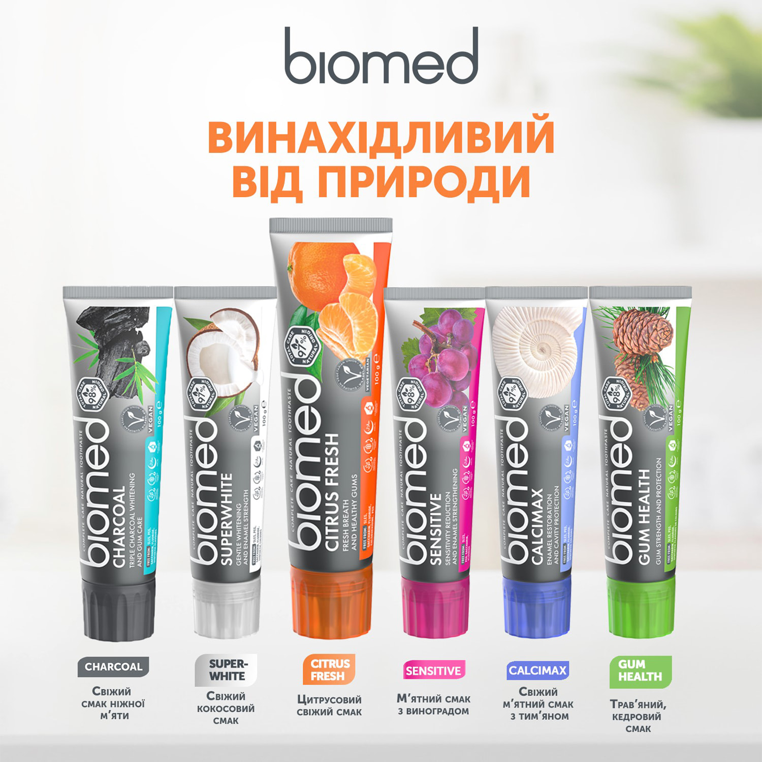 Зубна паста BioMed Citrus Fresh 100 г фото 9