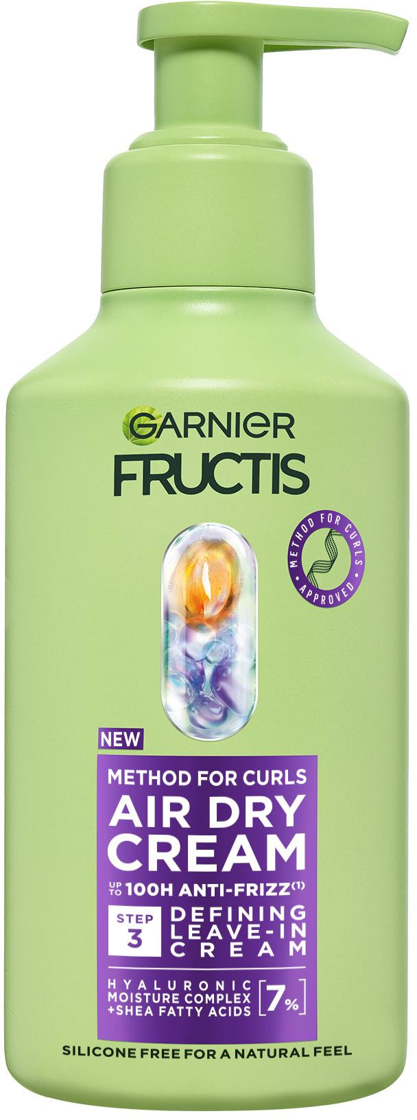 Незмивний крем Garnier Fructis Кучерявий метод для формування завитка кучерявого волосся 260 мл