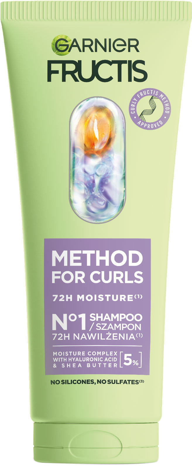 Шампунь Garnier Fructis Curls Method Зволоження для хвилястого та кучерявого волосся 200 мл