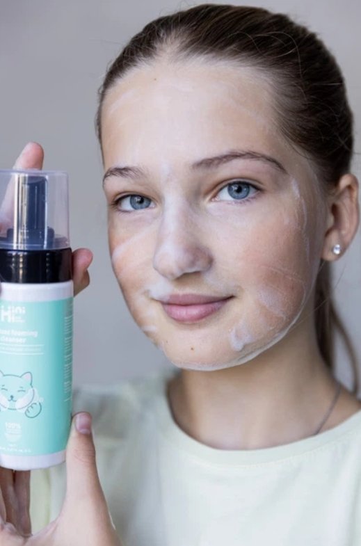 Детская очищающая пенка для лица MiniMi Kids Beauty 150 мл фото 4
