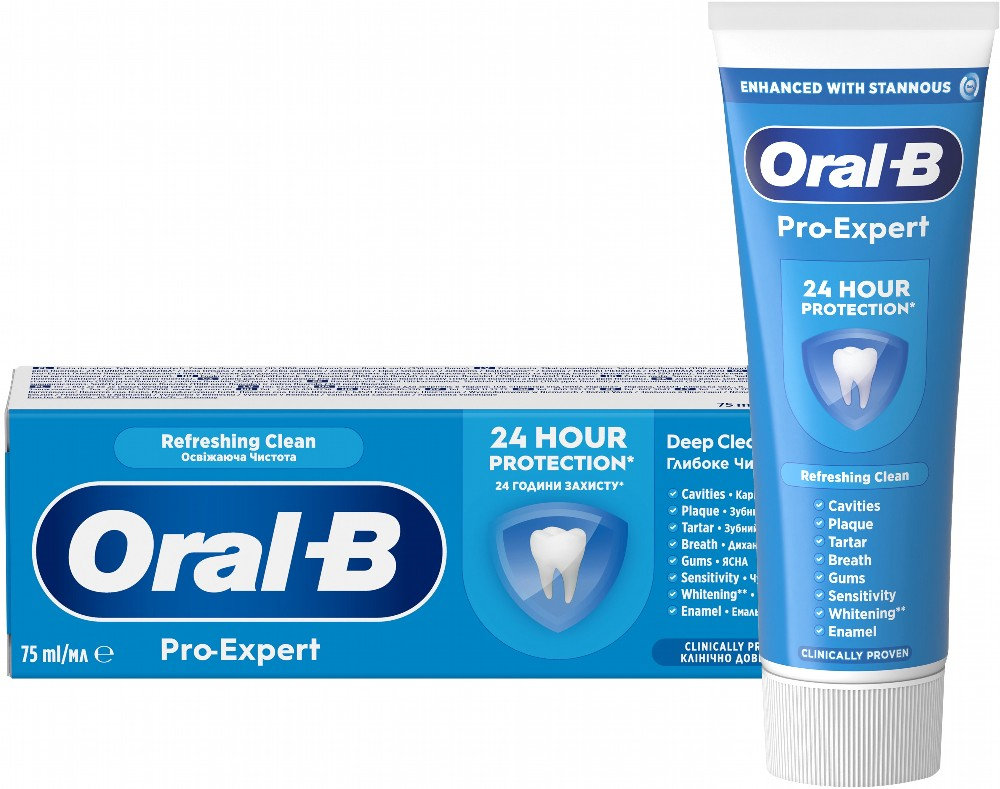Зубна паста Oral-B Pro-Expert Глибоке очищення 75 мл фото 2