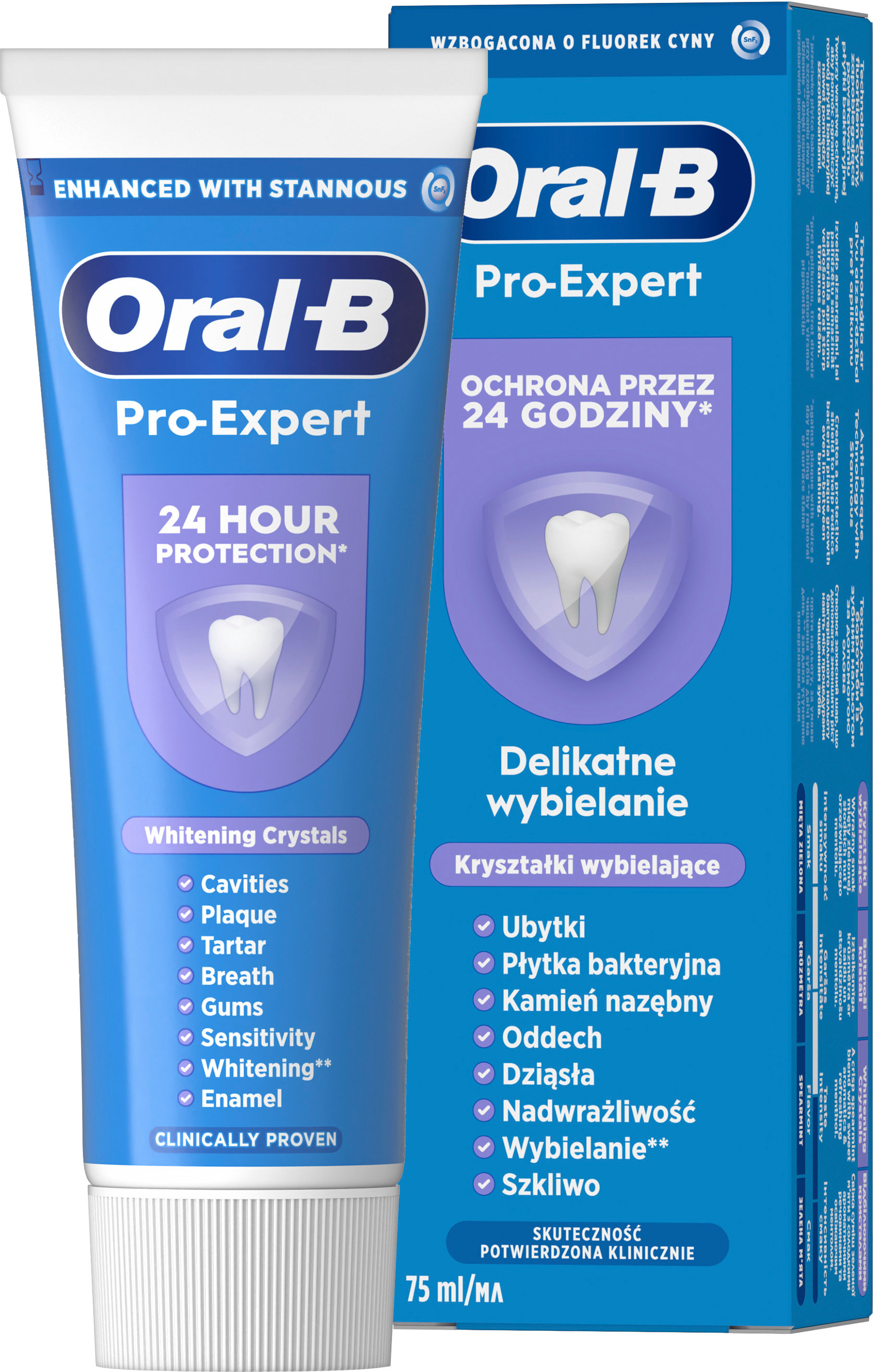 Зубна паста Oral-B Pro-Expert Дбайливе відбілювання 75 мл