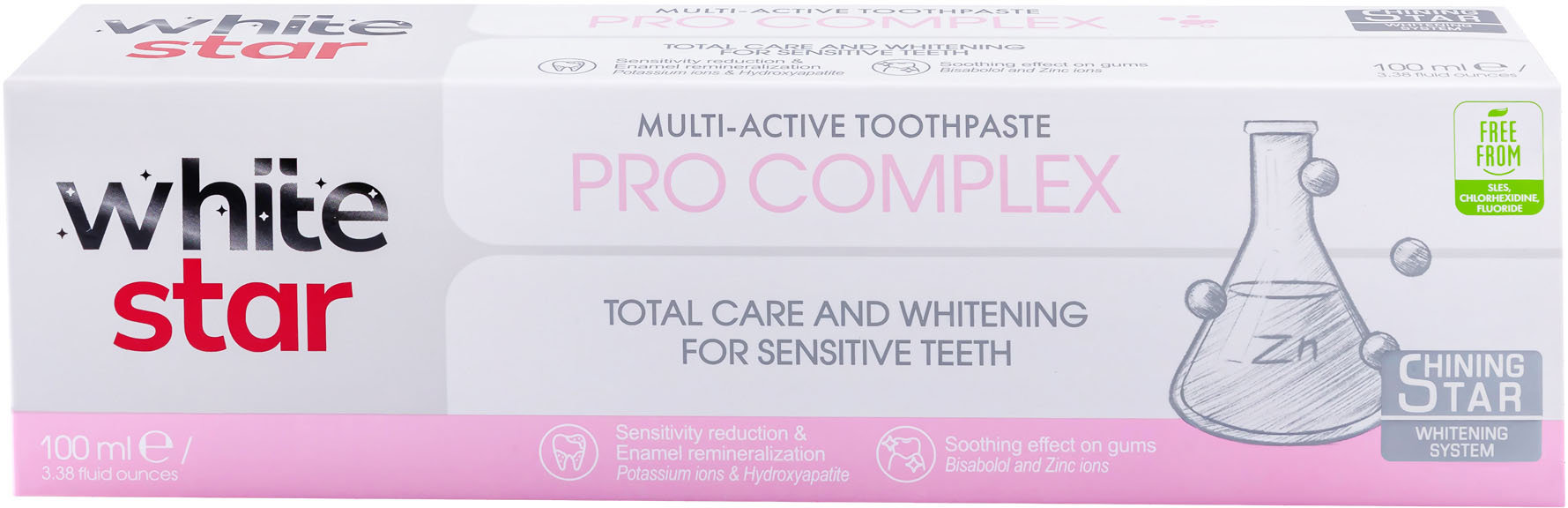 Зубна паста White Star Pro Complex Multi-Active Toothpaste 100 мл фото 2