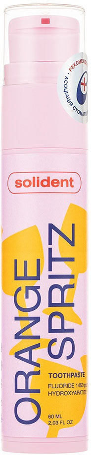 SOLIDENT з/паста Orange Spritz з фтором, 60г