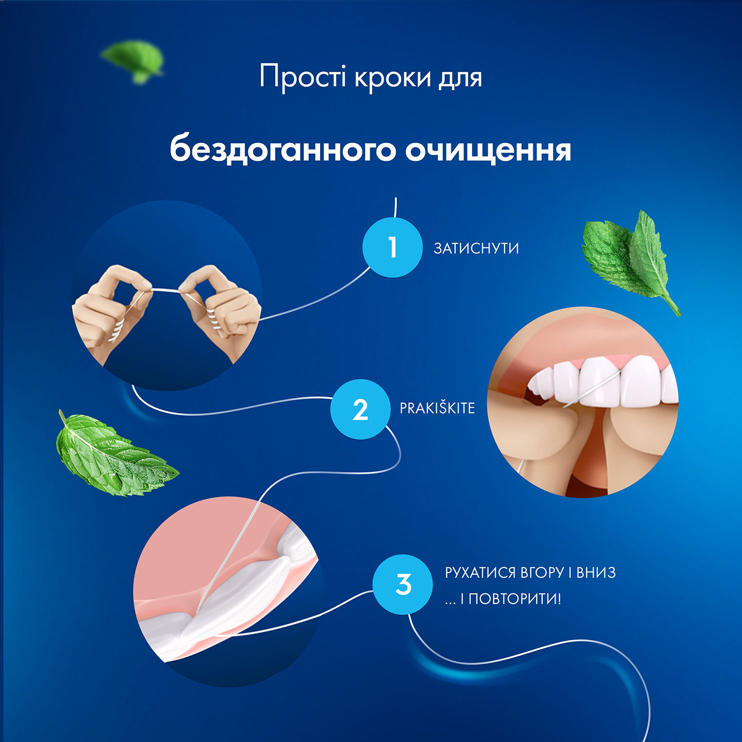 Зубная нить Oral-B Essential мятная 50 м фото 2