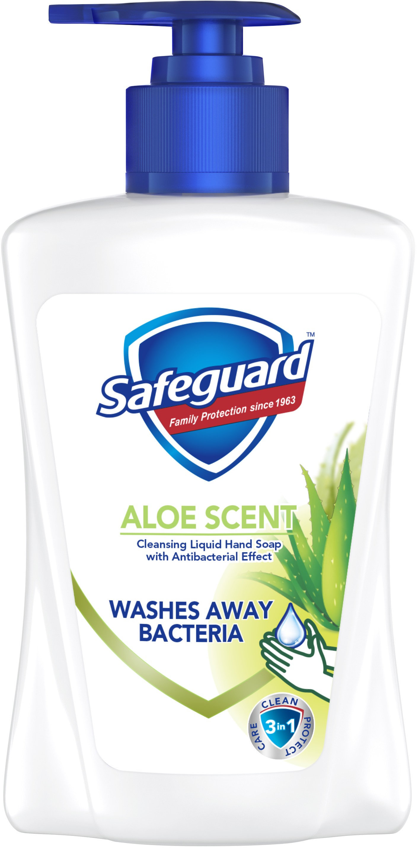 Рідке мило Safeguard з алое 225 мл