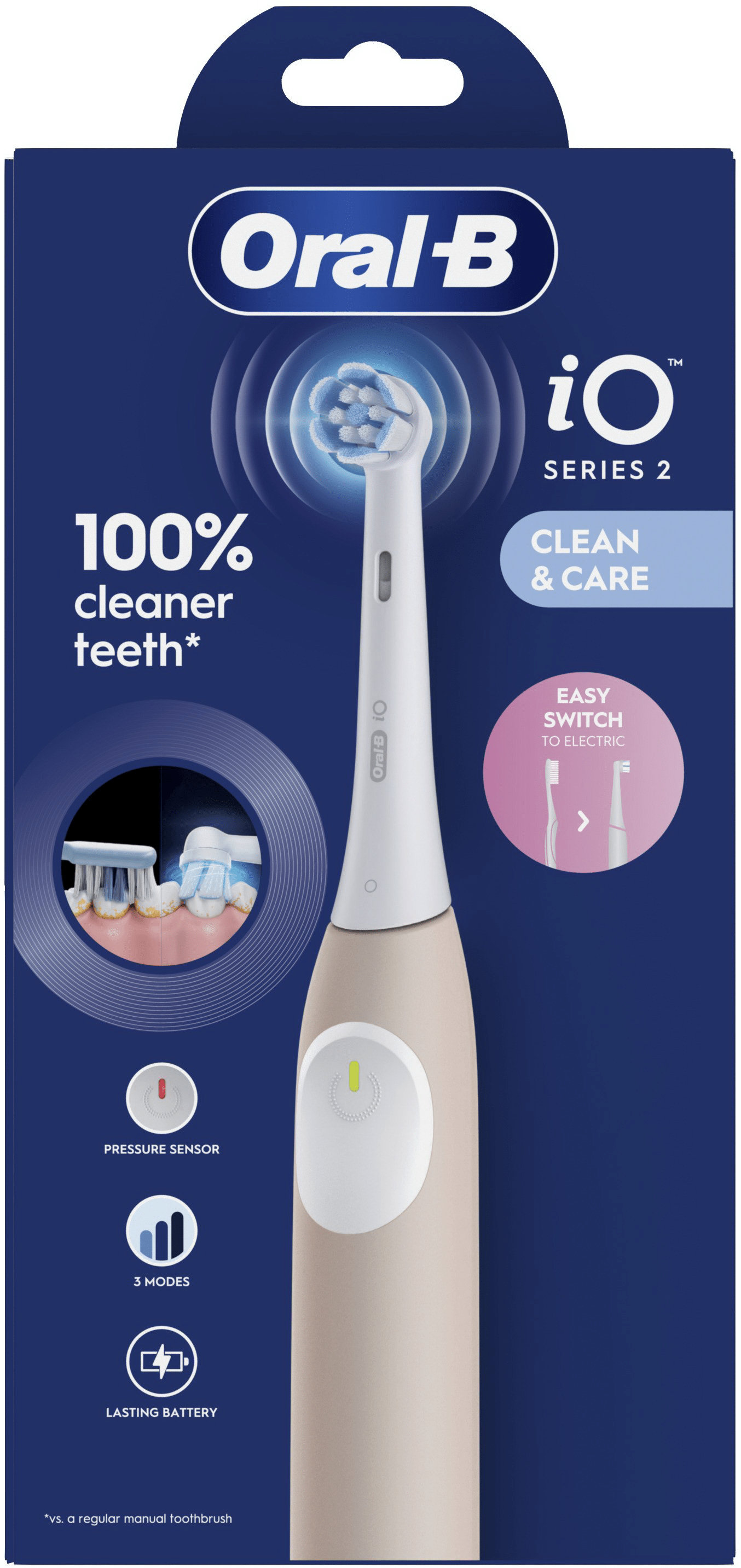 Електрична зубна щітка Oral-B iO 2 Pink 1 шт. фото 6