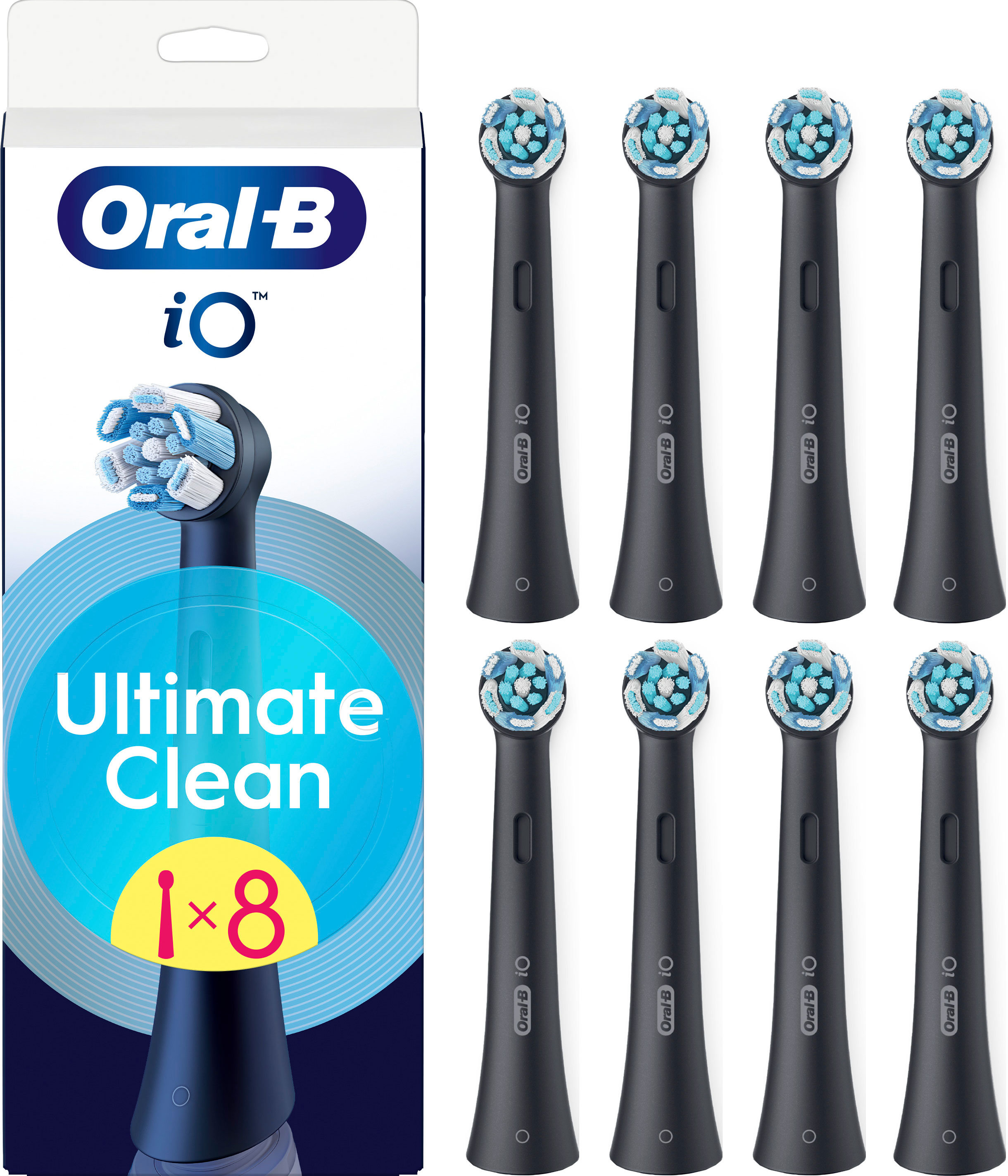 Змінні насадки до електричної зубної щітки Oral-B iO Максимальне очищення 8 шт. фото 9