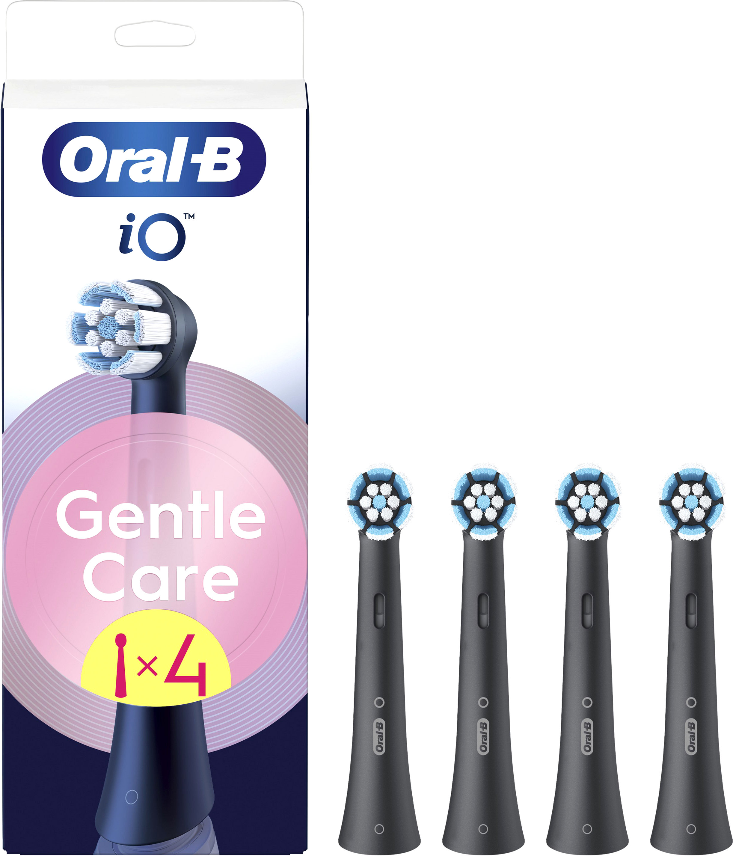 Змінні насадки до електричної зубної щітки Oral-B iO Ніжний догляд 4 шт.