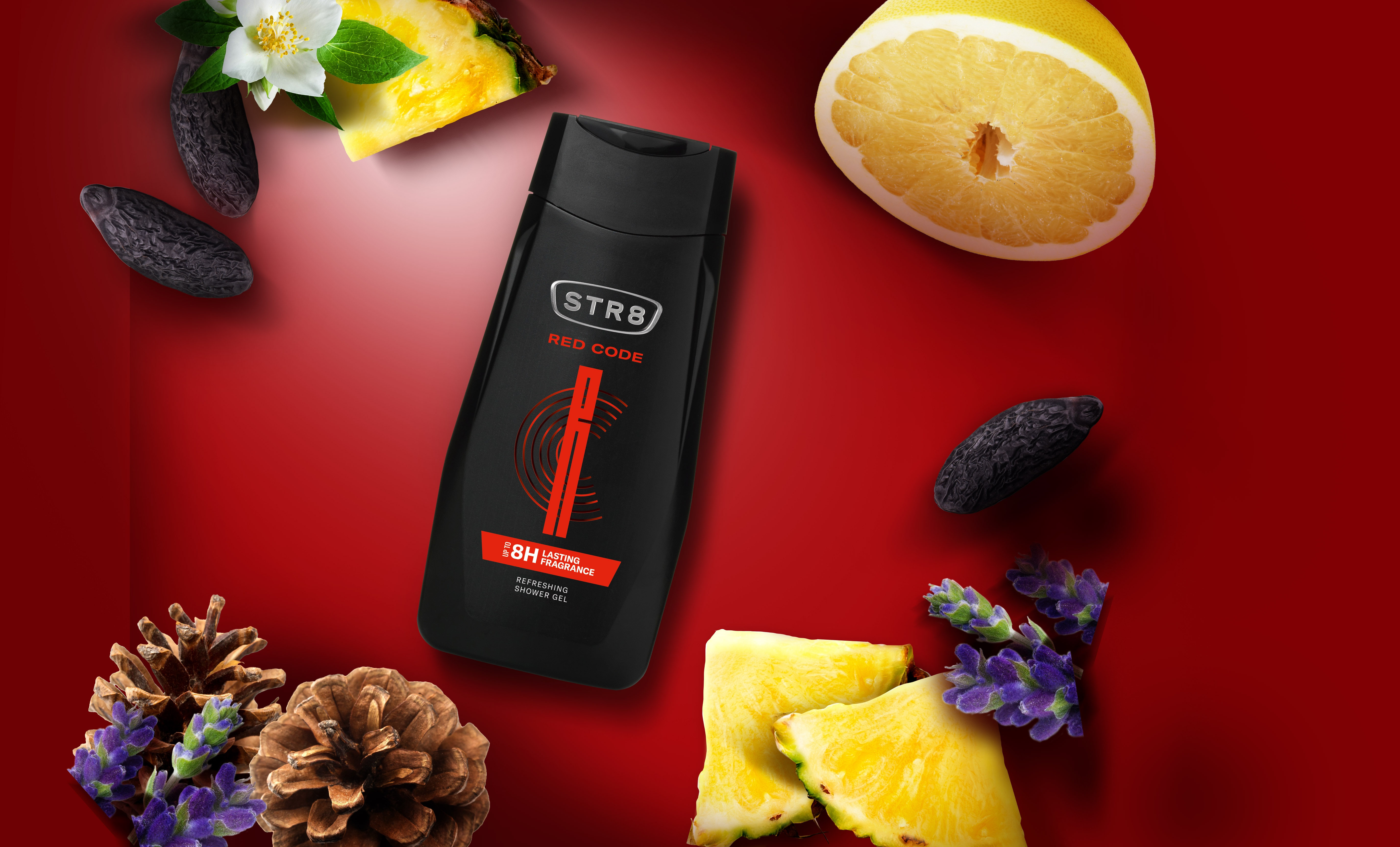 Гель для душу STR8 Red Code 400 мл