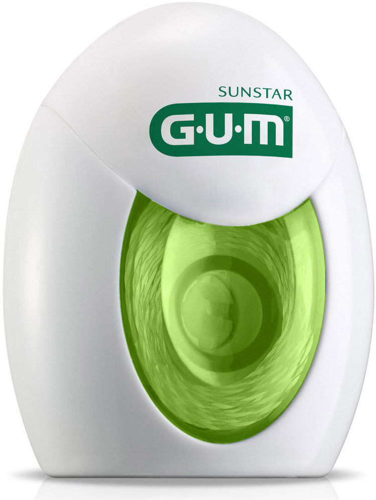 Зубная нить GUM Deepclean Twisted floss мятная вощеная 30 м фото 1