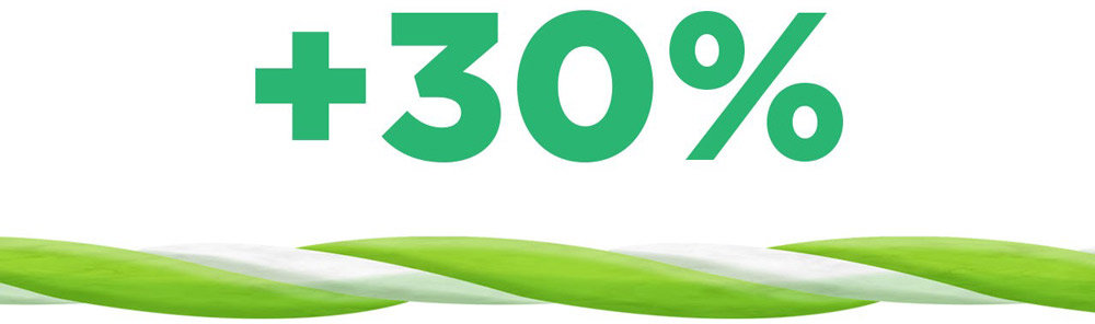 Зубная нить GUM Deepclean Twisted floss мятная вощеная 30 м фото 3