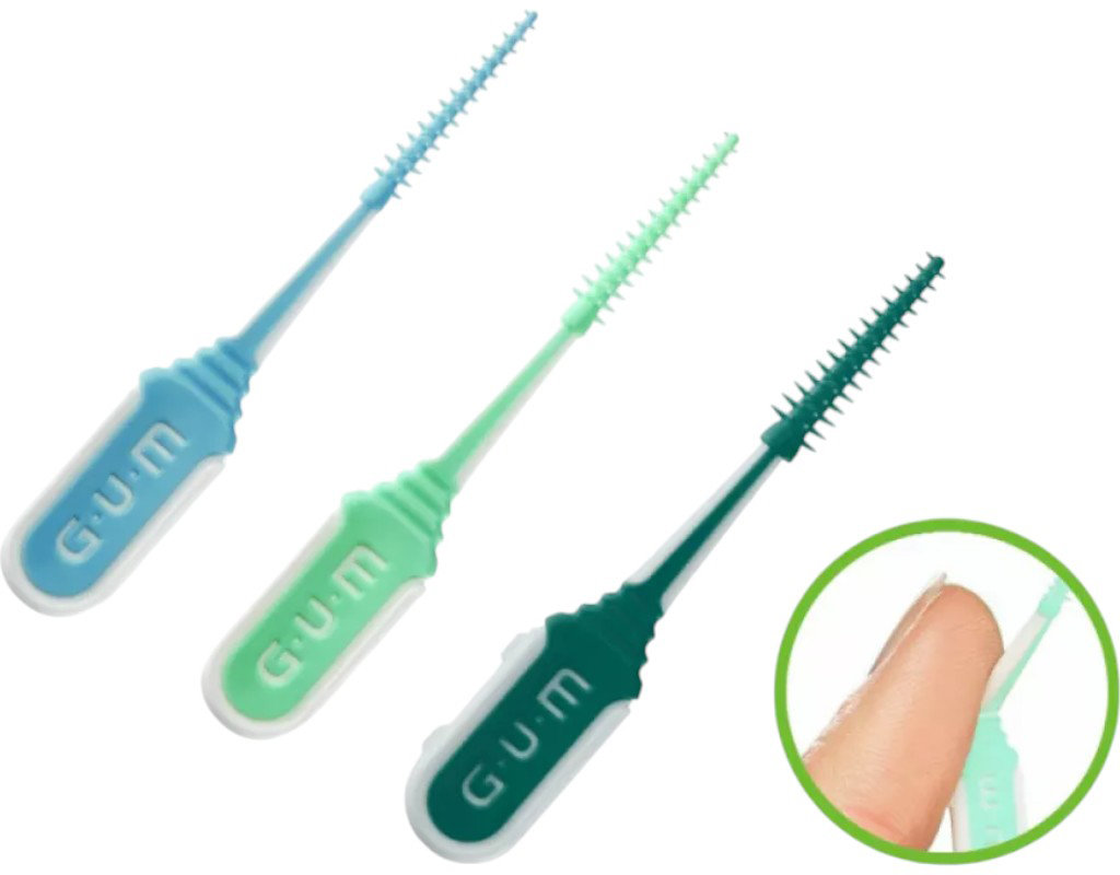 Набір міжзубних щіток GUM Soft Picks Comfort Flex Mint 40 шт. фото 2