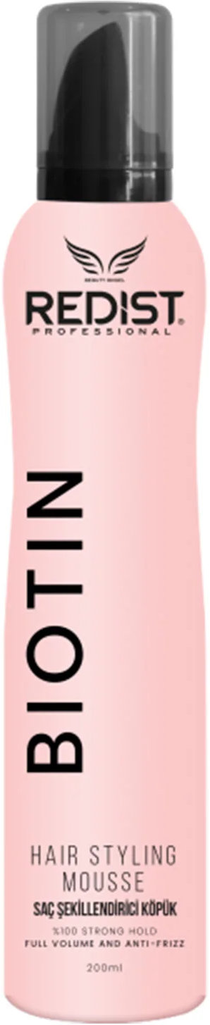 Мус для волосся Redist Biotin Hair Styling Mousse Strong Hold 200 мл