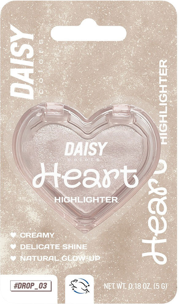 Хайлайтер для обличчя Daisy Colors Heart Highlighter 5 г 2