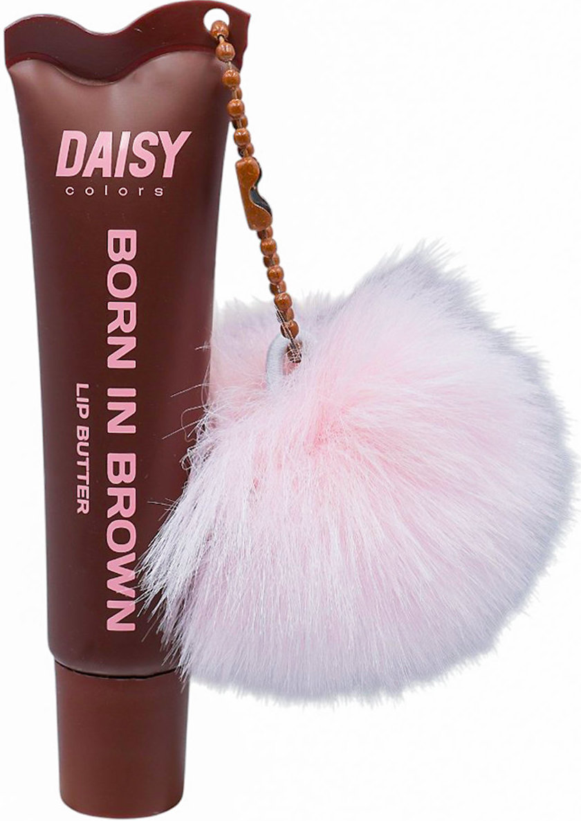 DAISY COLORS Кольоровий бальзам для губ Born in Brown Lip Butter (Blister) 2