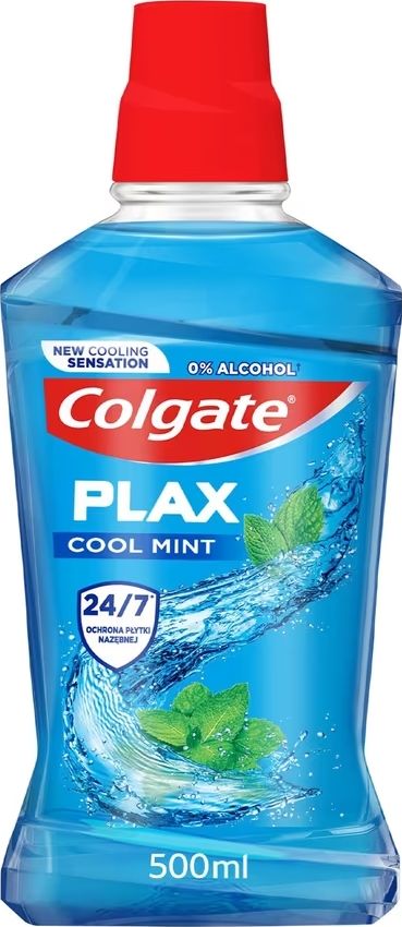 Ополіскувач Colgate Plax Освіжаюча мята 500 мл 1