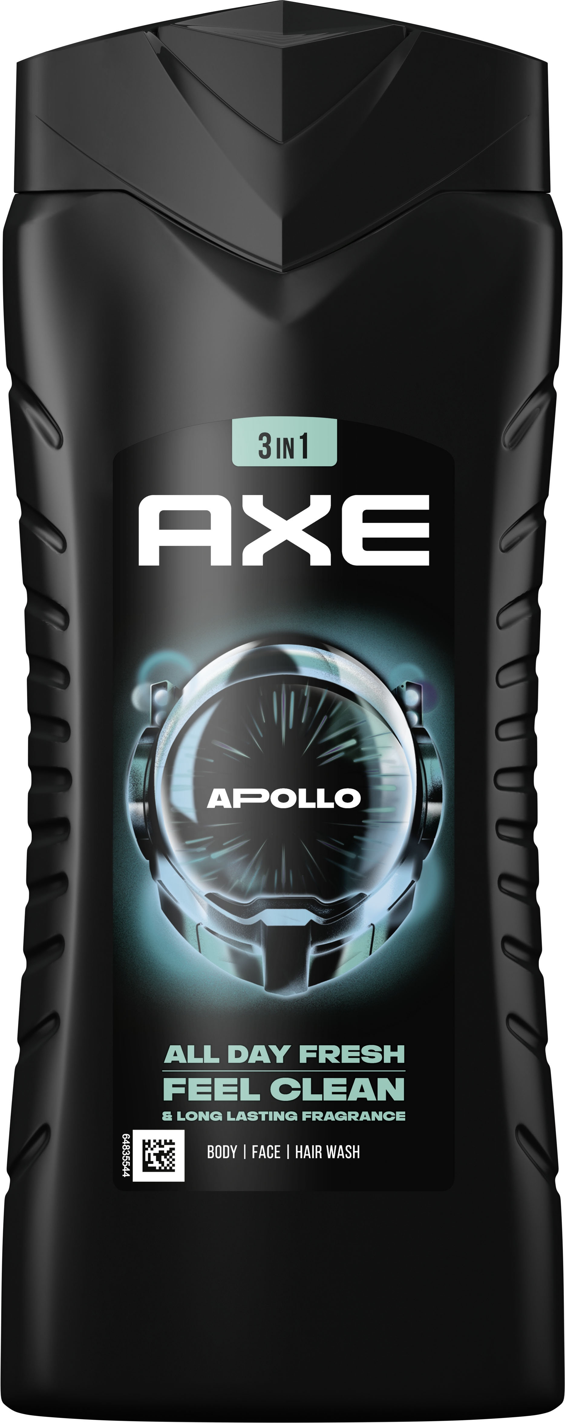 Гель для душу та шампунь AXE Apollo 400 мл
