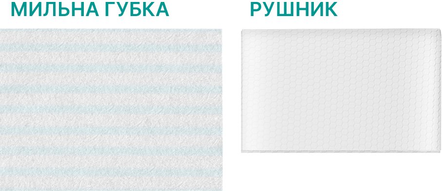 Одноразовий душ міні Estem для очищення шкіри 1 шт.