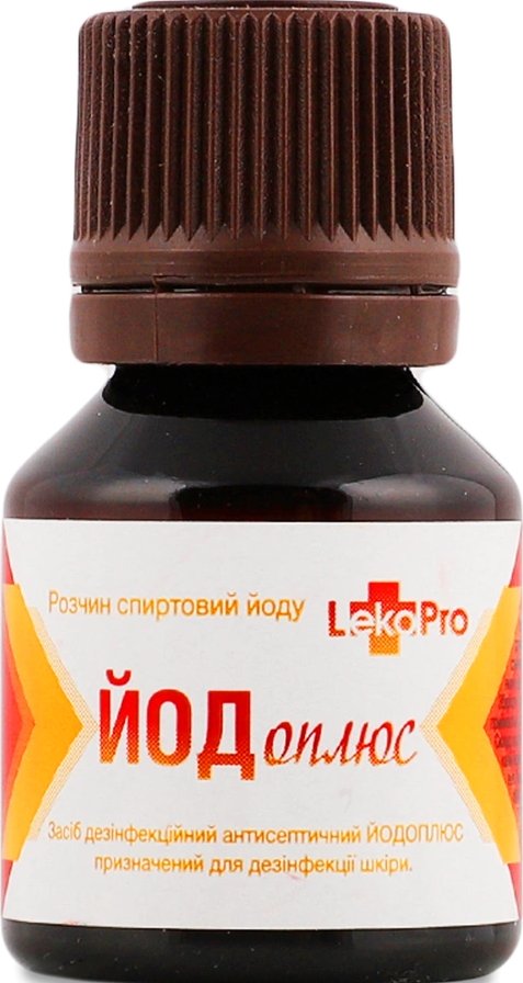 Антисептик LekoPro Йодоплюс флакон, 15 мл 1